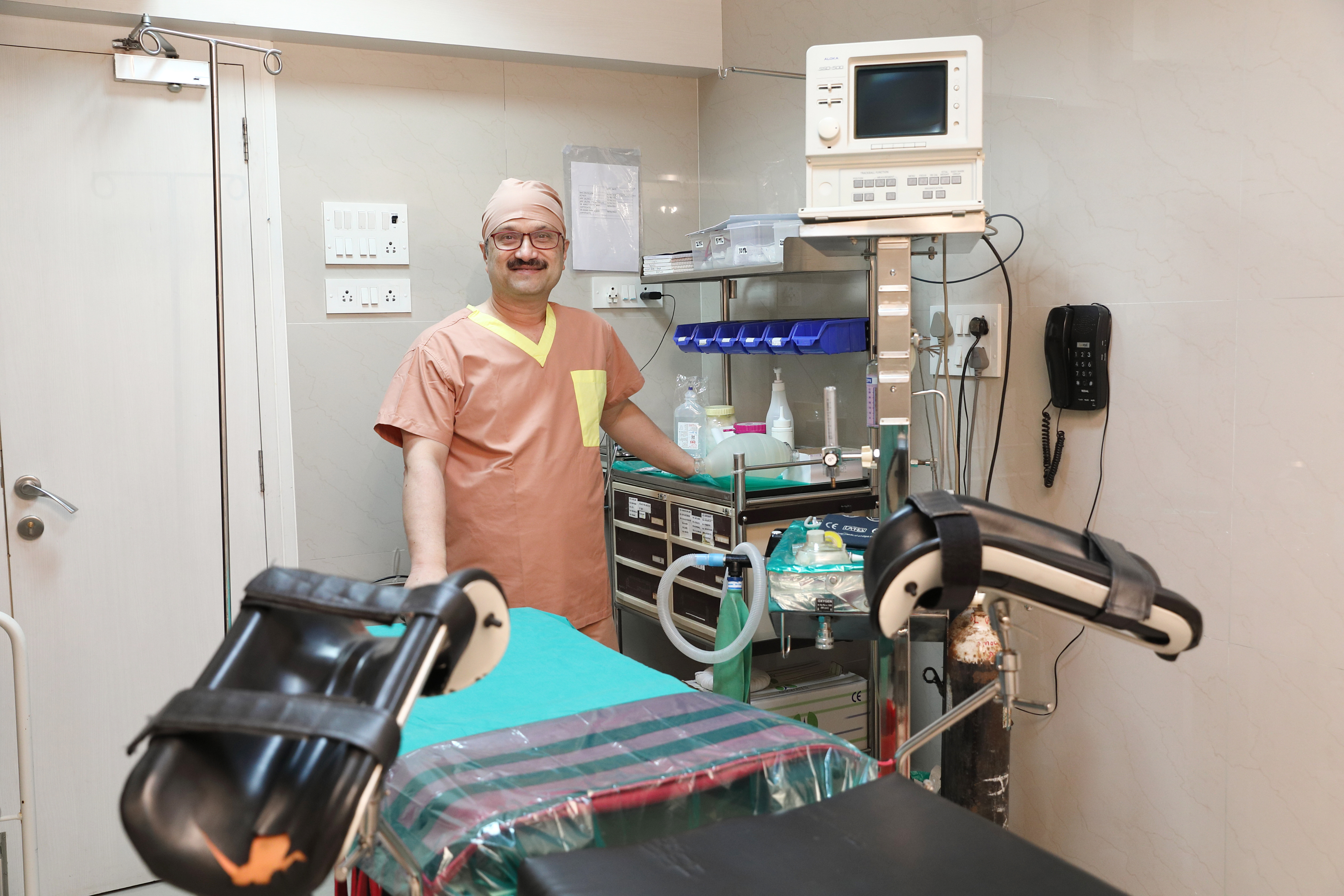 Dr. Ameet Patki with colleague